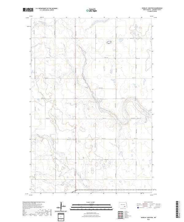 Edgeley Junction topographic map thumbnail