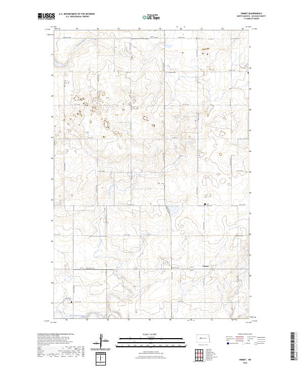 Emmet topographic map thumbnail