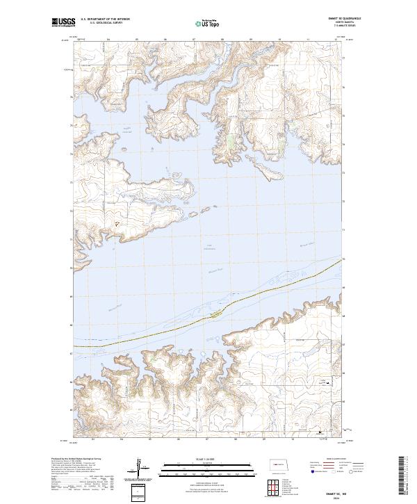 Emmet SE topographic map thumbnail