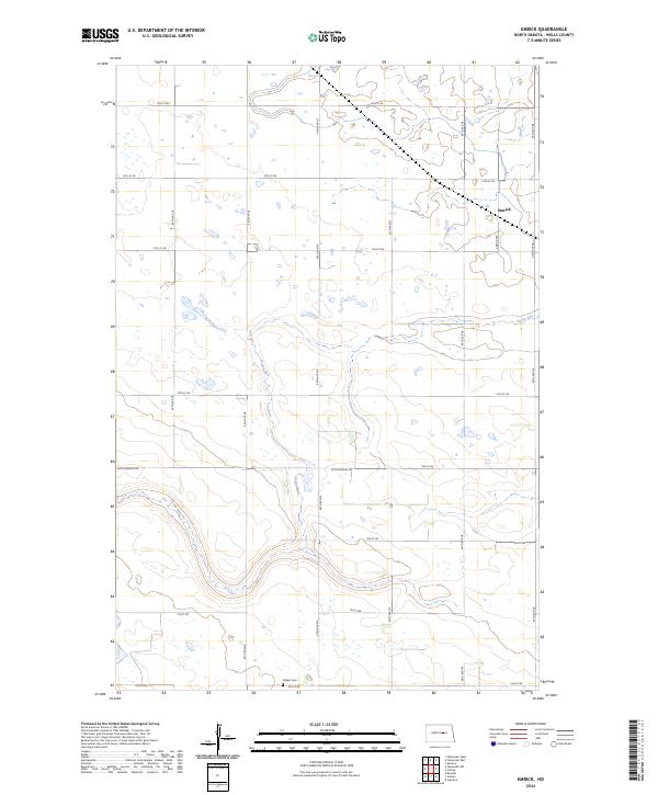 Emrick topographic map thumbnail