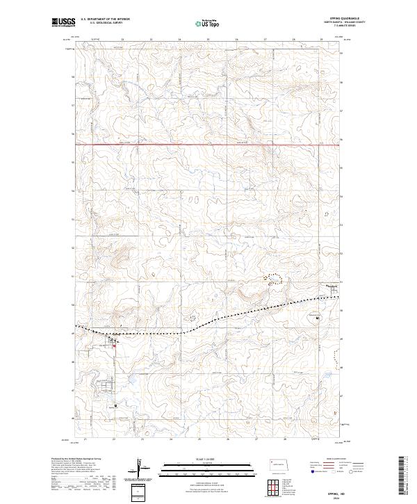 Epping topographic map thumbnail