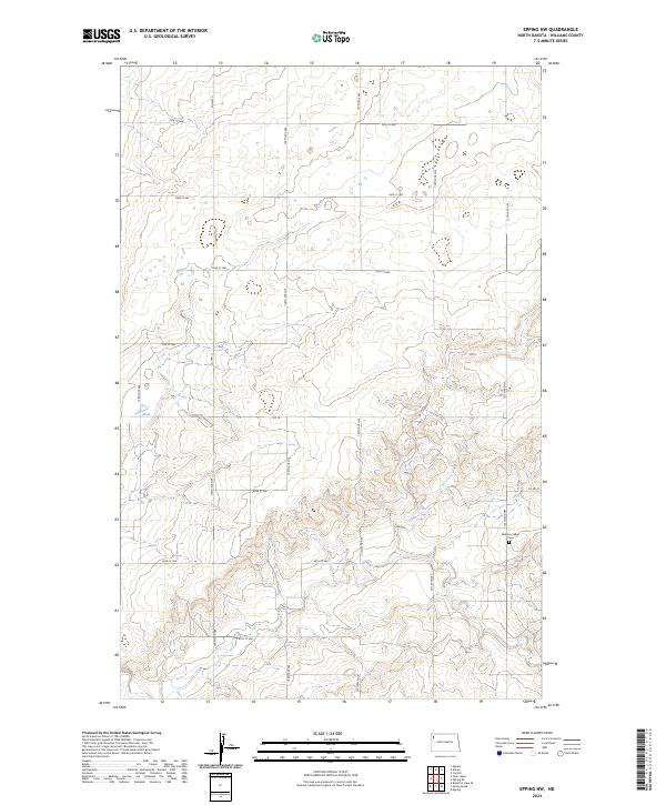 Epping NW topographic map thumbnail