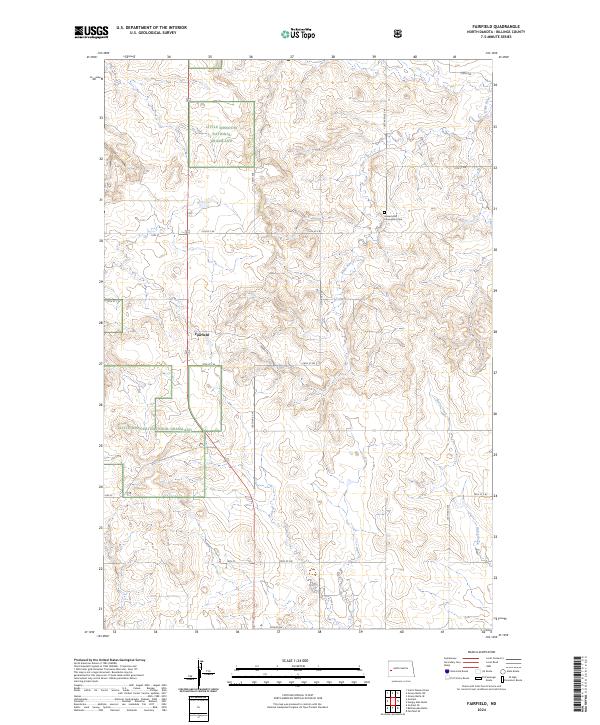 Fairfield topographic map thumbnail