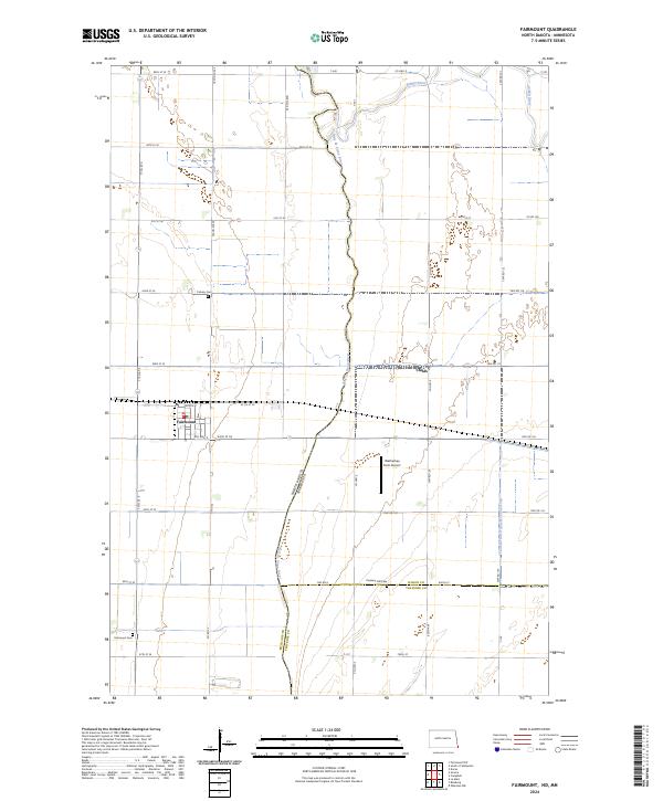 Fairmount topographic map thumbnail