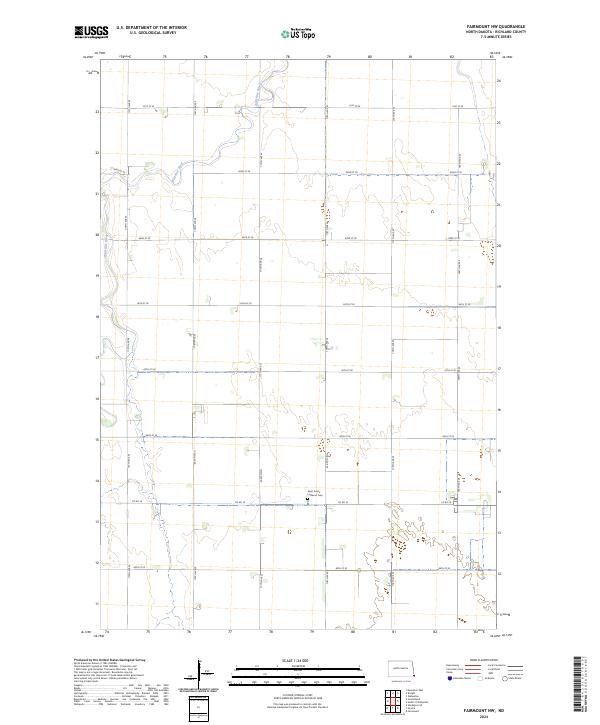 Fairmount NW topographic map thumbnail