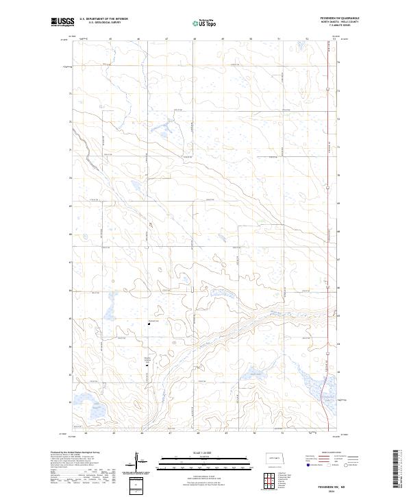 Fessenden SW topographic map thumbnail