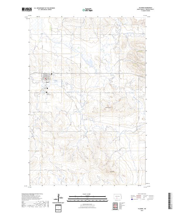 Flasher topographic map thumbnail