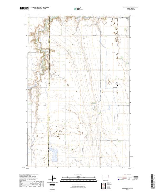 Galesburg NW topographic map thumbnail