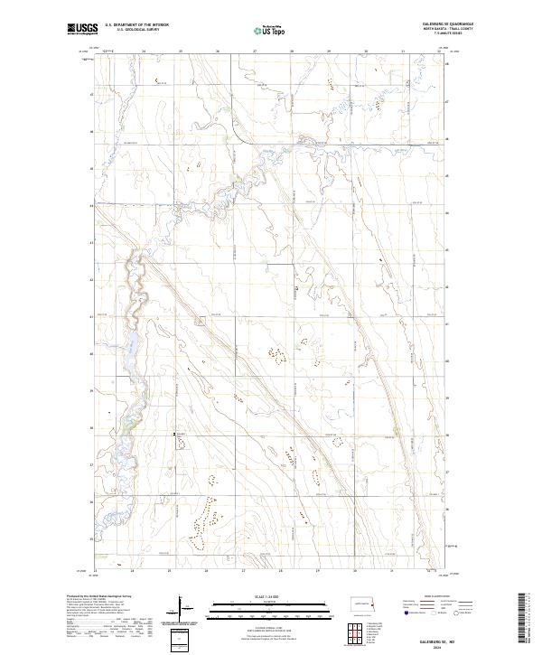 Galesburg SE topographic map thumbnail