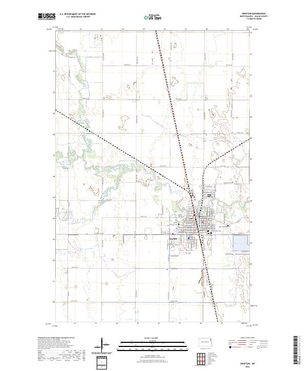 Grafton topographic map thumbnail