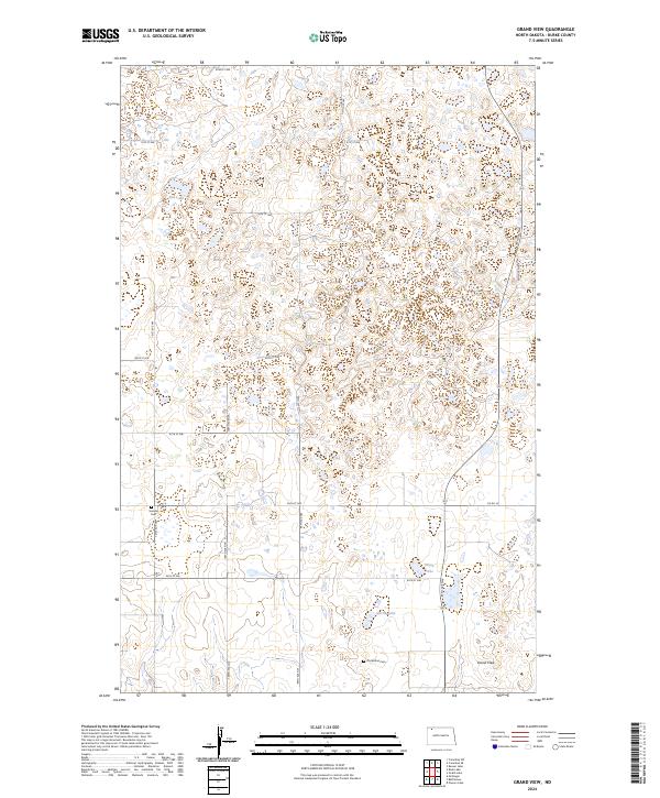 Grand View topographic map thumbnail