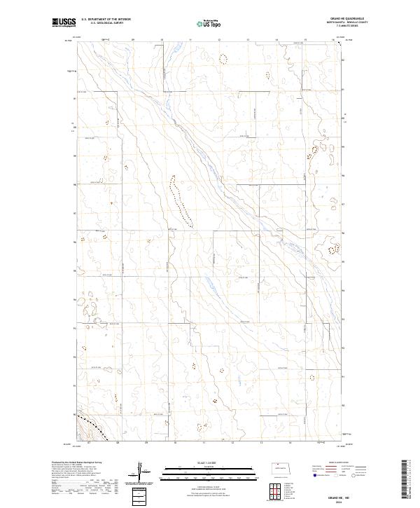 Grano NE topographic map thumbnail