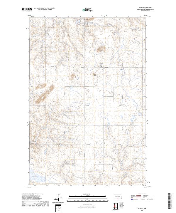 Grassna topographic map thumbnail