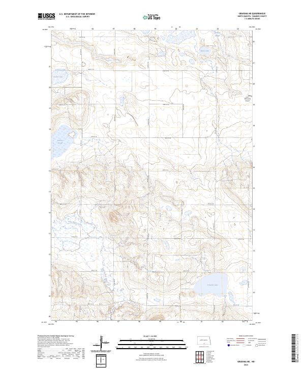 Grassna NE topographic map thumbnail