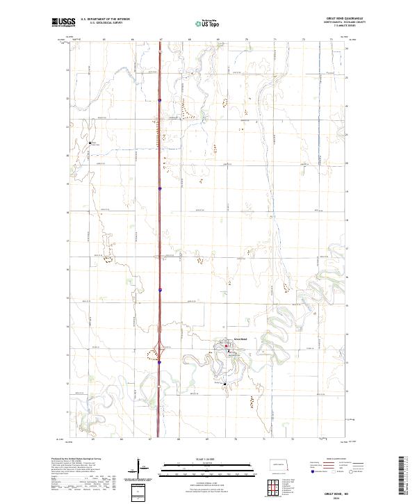 Great Bend topographic map thumbnail
