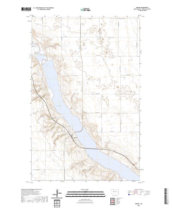 Greene topographic map thumbnail