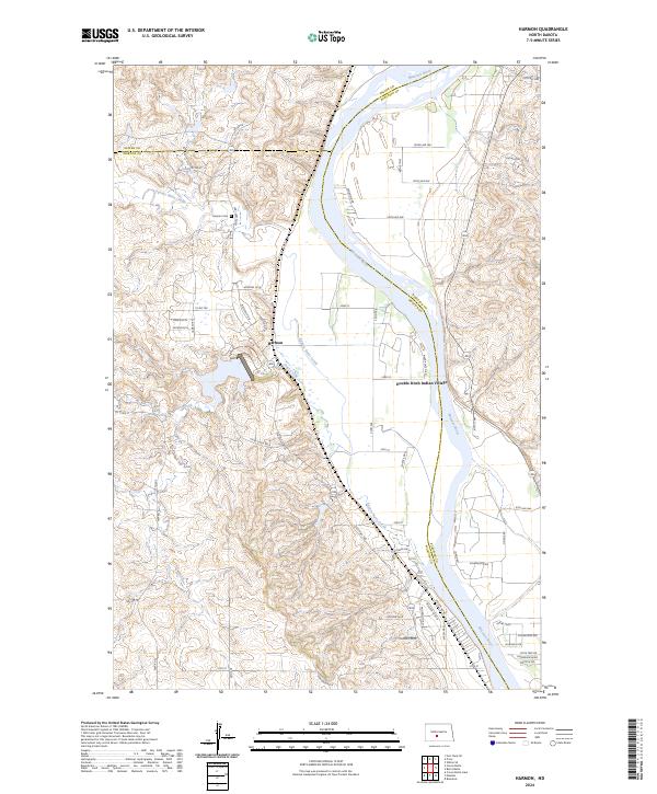 Harmon topographic map thumbnail