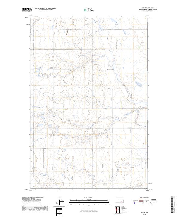 Jud SE topographic map thumbnail