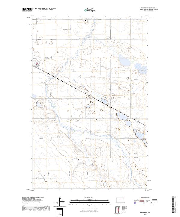 Karlsruhe topographic map thumbnail