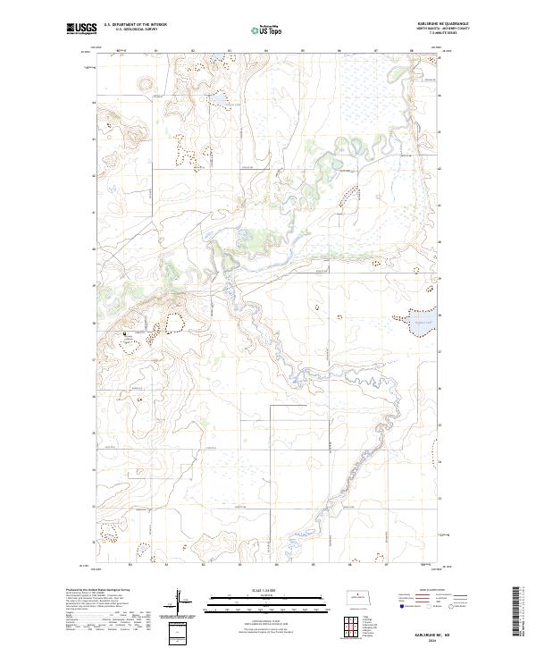 Karlsruhe NE topographic map thumbnail