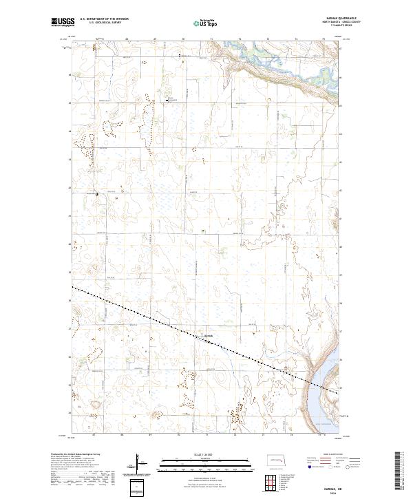 Karnak topographic map thumbnail