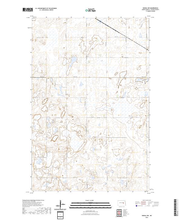 Kensal NW topographic map thumbnail