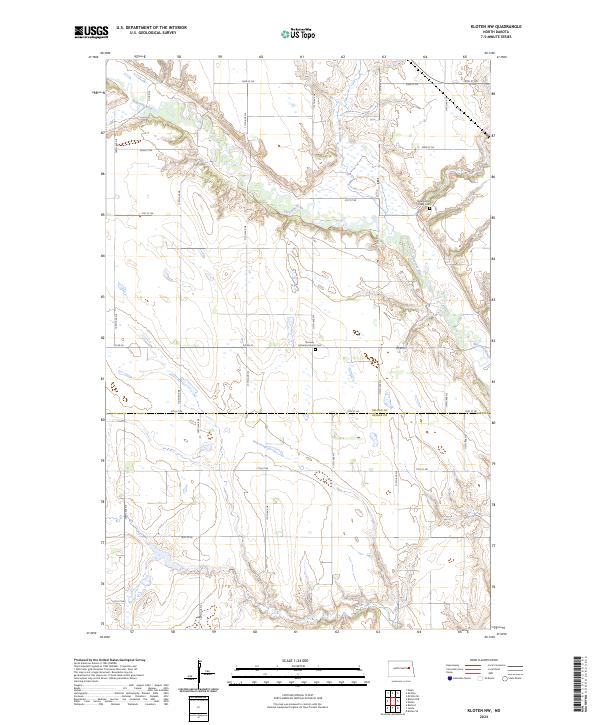 Kloten NW topographic map thumbnail