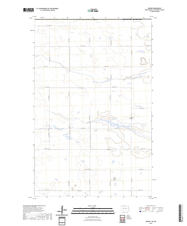 Kuroki topographic map thumbnail