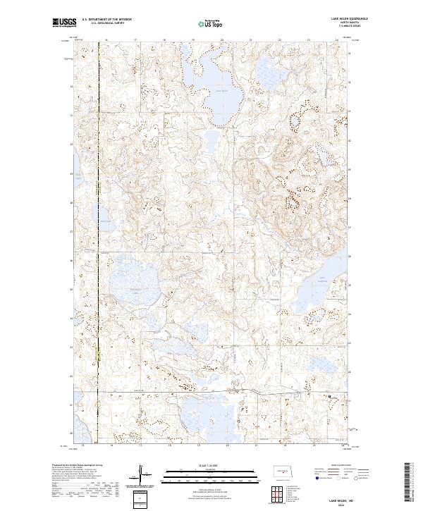 Lake Helen topographic map thumbnail