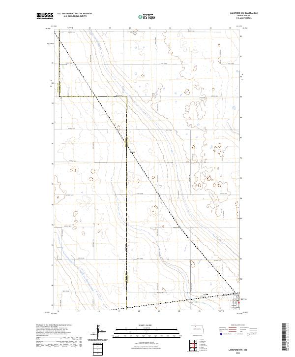 Lansford NW topographic map thumbnail