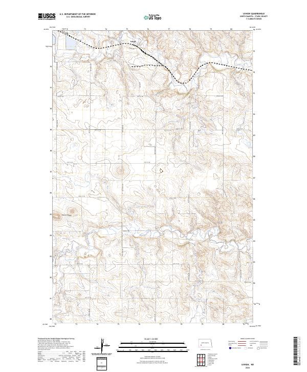 Lehigh topographic map thumbnail