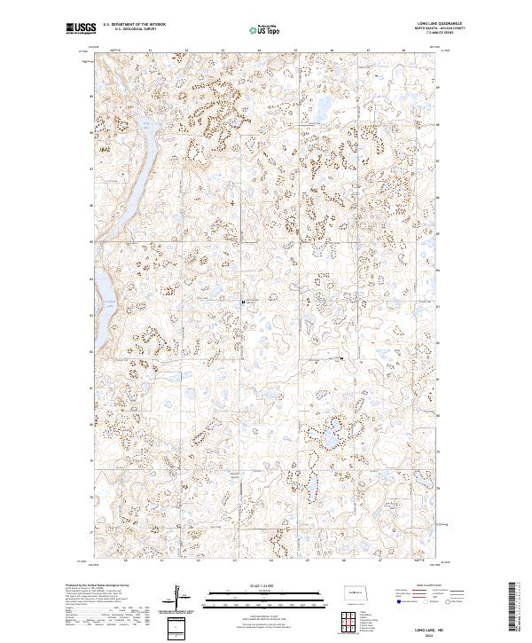 Long Lake topographic map thumbnail