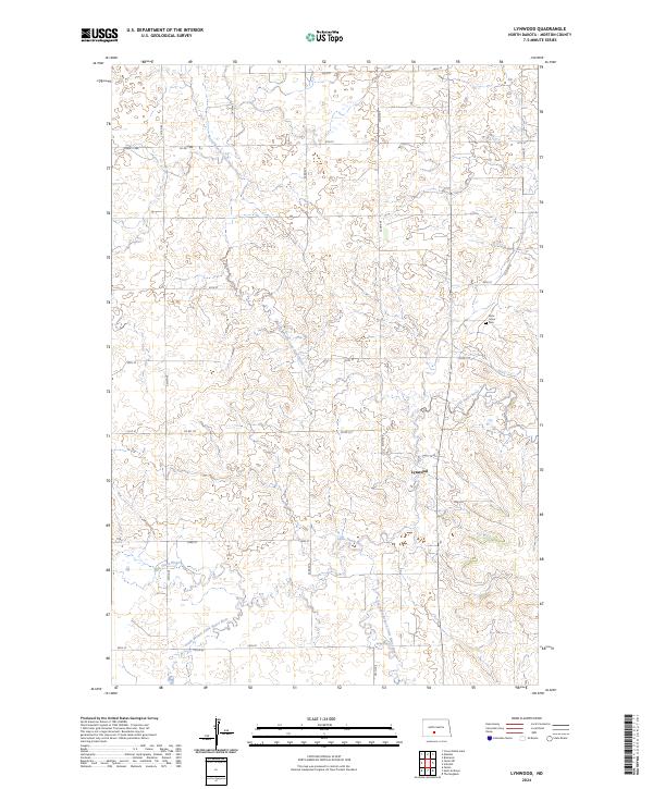 Lynwood topographic map thumbnail