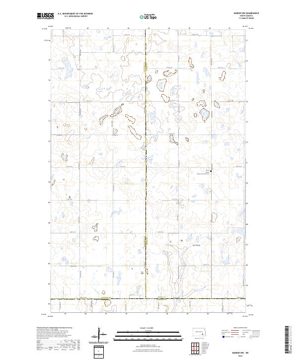 Marion NW topographic map thumbnail