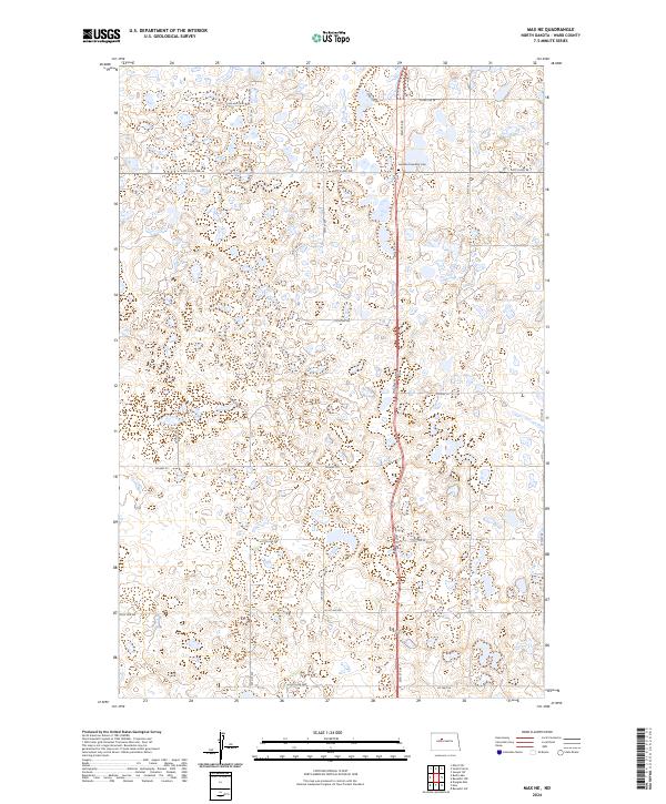 Max NE topographic map thumbnail
