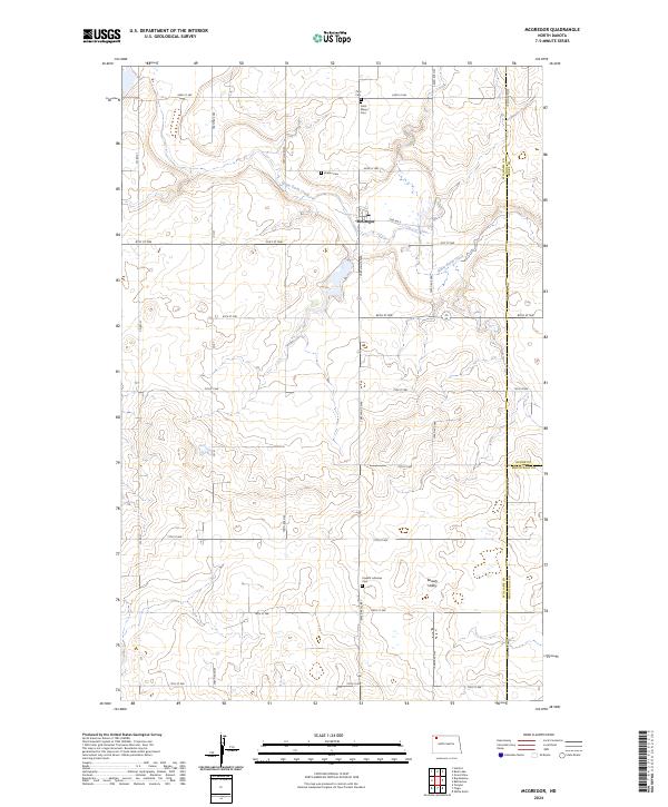 McGregor topographic map thumbnail