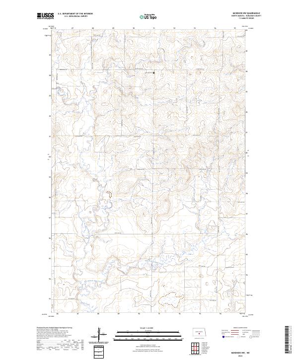 McKenzie NW topographic map thumbnail