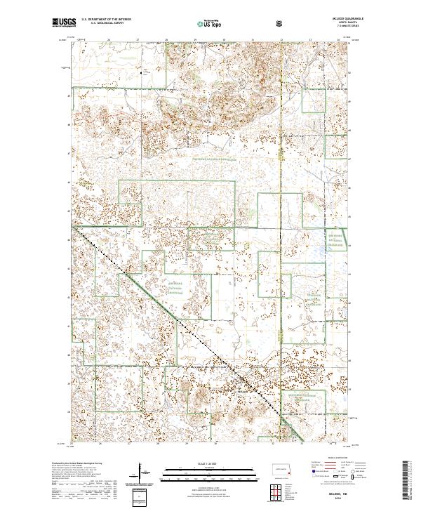McLeod topographic map thumbnail