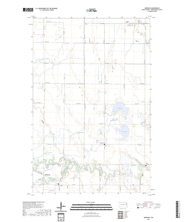 Mekinock topographic map thumbnail