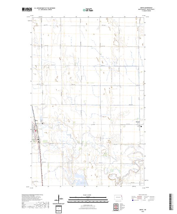 Minto topographic map thumbnail