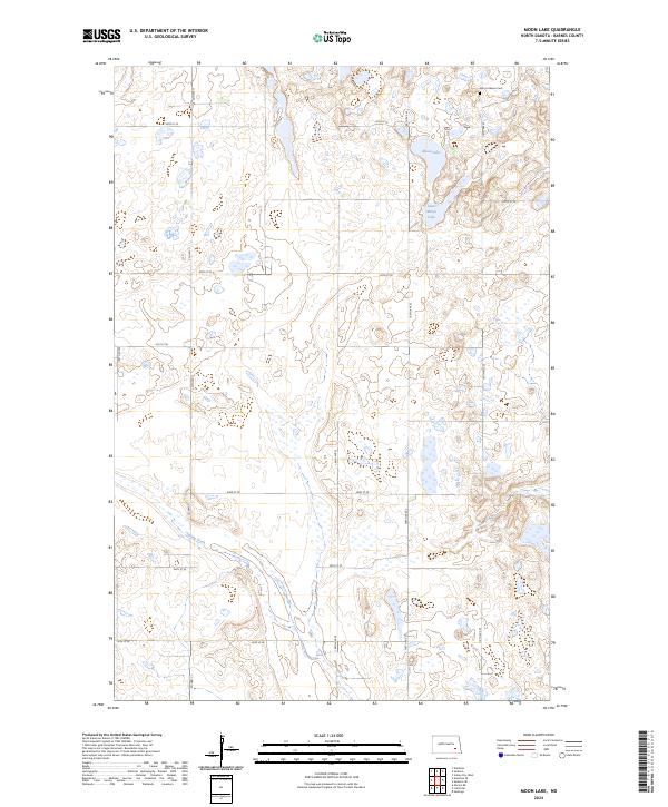 Moon Lake topographic map thumbnail