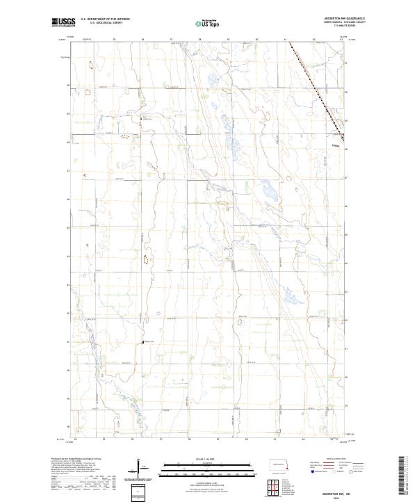 Mooreton NW topographic map thumbnail