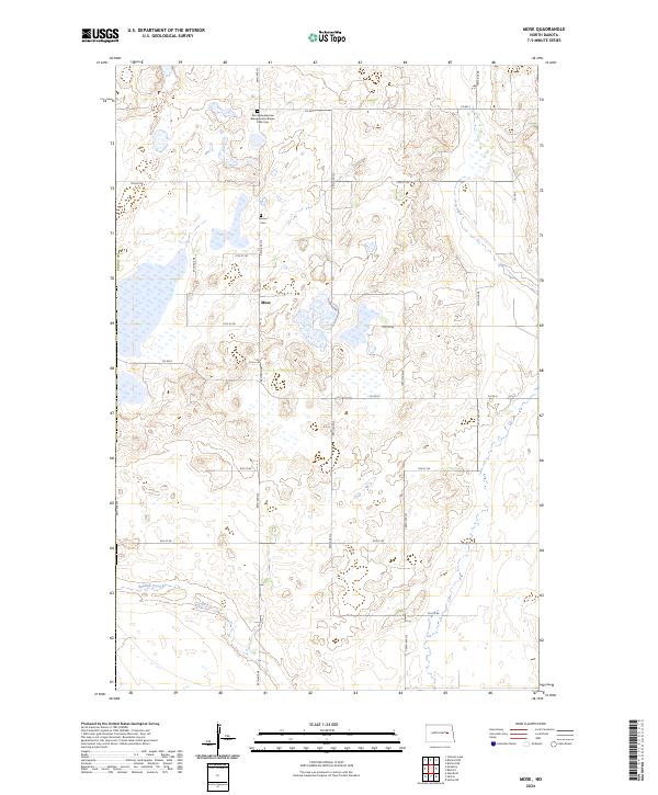 Mose topographic map thumbnail