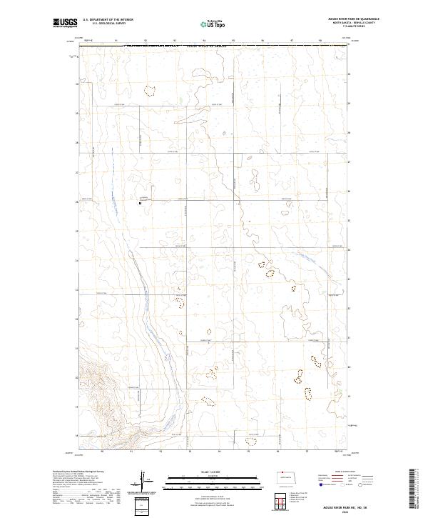 Mouse River Park NE topographic map thumbnail