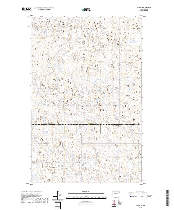 Munich SE topographic map thumbnail