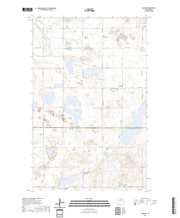 Nanson topographic map thumbnail