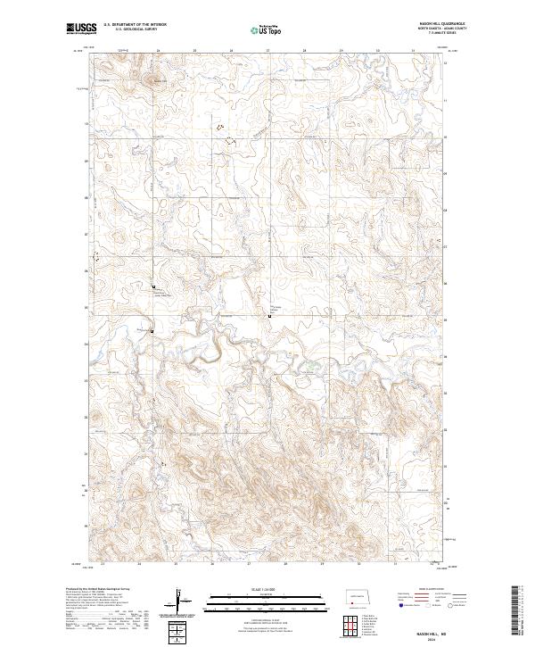 Nason Hill topographic map thumbnail