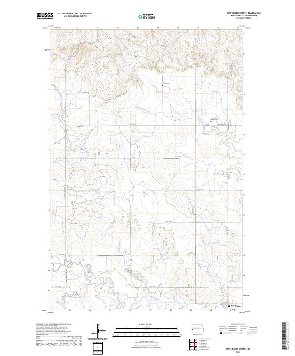 New Hradec North topographic map thumbnail