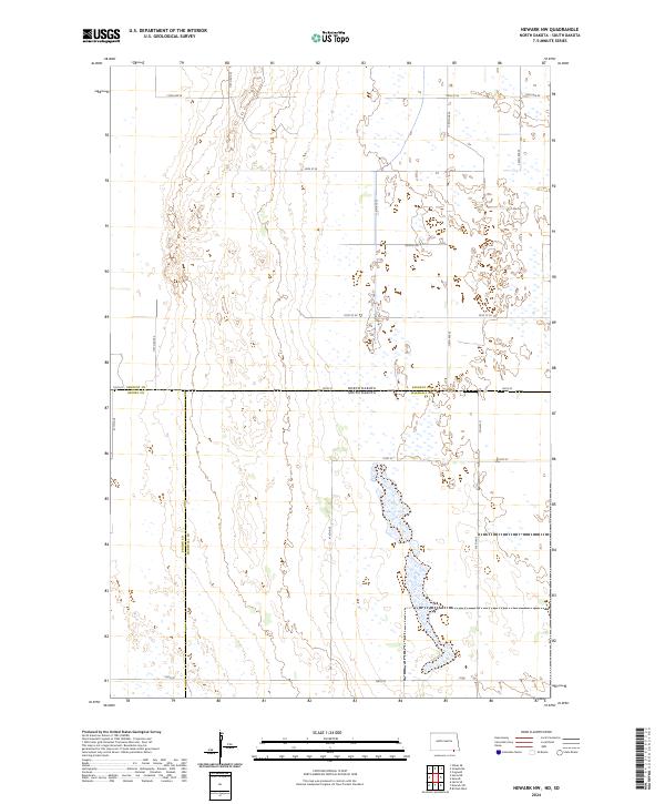 Newark NW topographic map thumbnail