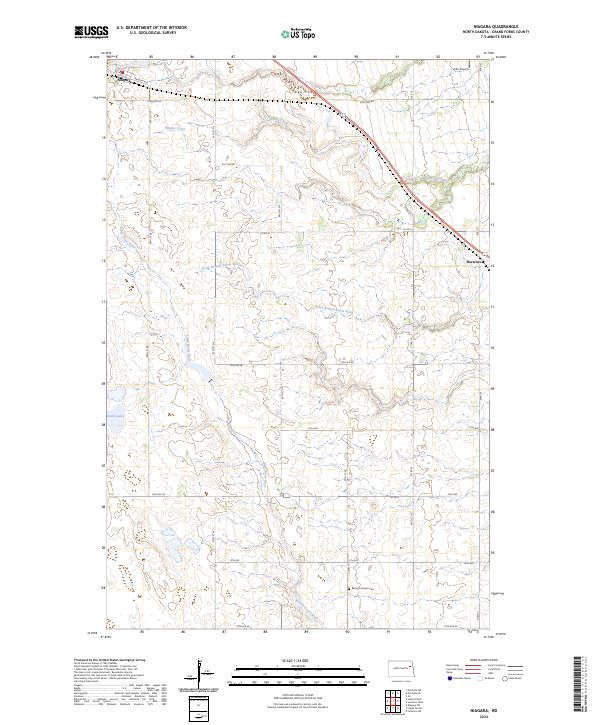 Niagara topographic map thumbnail